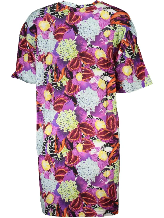 "Cavalli Class Startseite im Sale | KURZES KLEID FÜR DAMEN DER CAVALLI-KLASSE, LILA online kaufen"|Planet-Deluxe