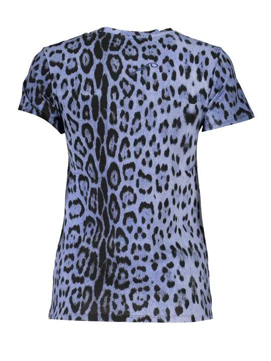 "Cavalli Class Startseite im Sale | CAVALLI CLASS DAMEN KURZARM T-SHIRT BLAU online kaufen"|Planet-Deluxe