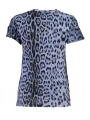 "Cavalli Class Startseite im Sale | CAVALLI CLASS DAMEN KURZARM T-SHIRT BLAU online kaufen"|Planet-Deluxe