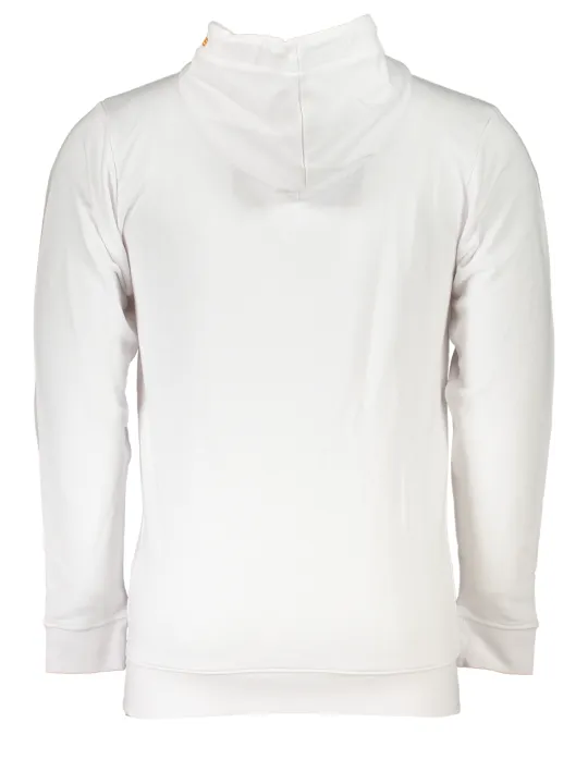 "Cavalli Class Startseite im Sale | Weißes Herren-Sweatshirt mit Reißverschluss der Cavalli-Klasse online kaufen"|Planet-Deluxe