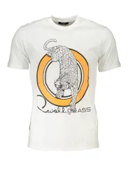 "Cavalli Class Kurzarm T-Shirt - Normale Passform, Rundhals"
