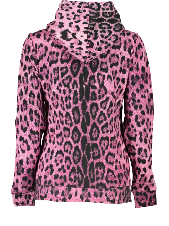 Luxus Cavalli Class Hoodie mit stilvollen Kontrastdetails