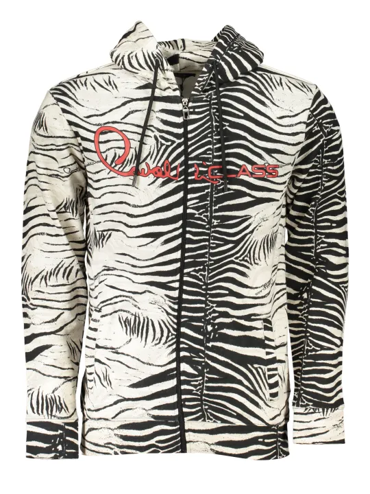 "Cavalli Class Sweatshirts im Sale | Cavalli Class Zebra Komfort Hoodie online kaufen"|Planet-Deluxe
