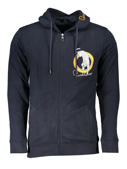 "Cavalli Class Startseite im Sale | CAVALLI CLASS HERREN-SWEATSHIRT MIT BLAUEM ZIP online kaufen"|Planet-Deluxe