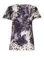 "Cavalli Class T-Shirts im Sale | Cavalli Class Leopardenschmetterling TShirt online kaufen"|Planet-Deluxe
