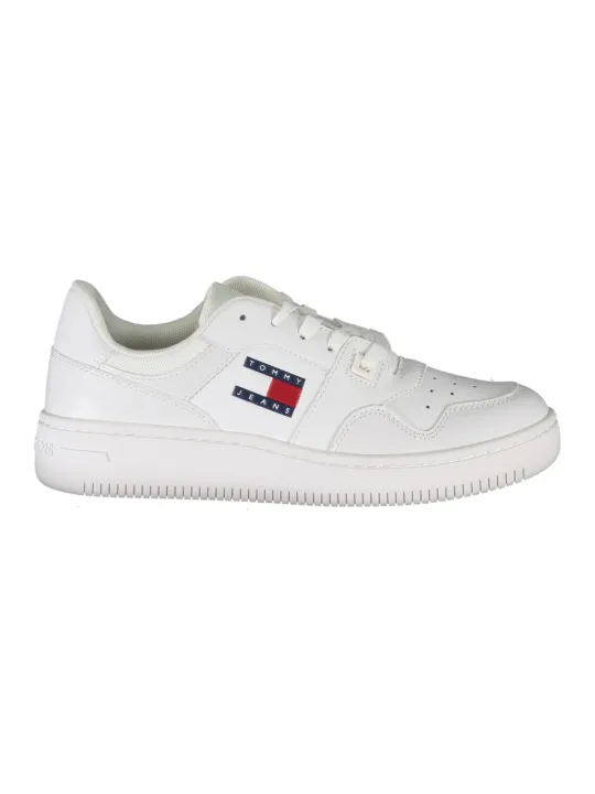 "Tommy Hilfiger Sneakers im Sale | Tommy Hilfiger Weißer Sneaker EN0EN02505FBIYBS online kaufen"|Planet-Deluxe