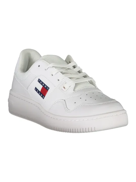 "Tommy Hilfiger Sneakers im Sale | Tommy Hilfiger Weißer Sneaker EN0EN02505FBIYBS online kaufen"|Planet-Deluxe