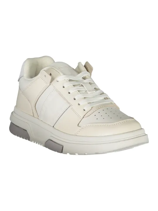 Tommy Hilfiger Klassik Leder Sneakers Weiß - Stil & Komfort