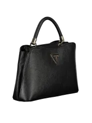 "GUESS JEANS Einzelstücke & Seltenheiten im Sale | "Guess Elegance Black Trapez-Tasche" online kaufen"|Planet-Deluxe