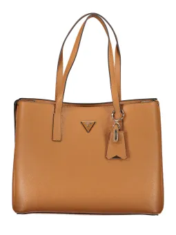 GUESS Meridian Cognac Handtasche - Exklusive Seltenheit