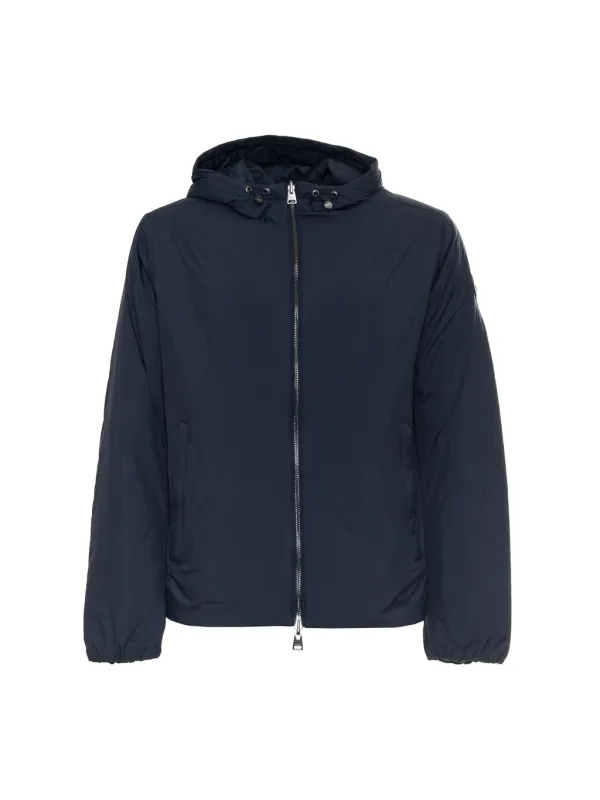 Schwarze Jacke mit Kapuze Schwarze Jacke mit Kapuze