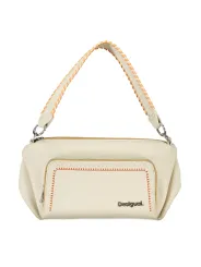 "Desigual Einzelstücke & Seltenheiten im Sale | Desigual Elegance: Creme-Orange Handtasche mit Vielseitigkeit online kaufen"|Planet-Deluxe