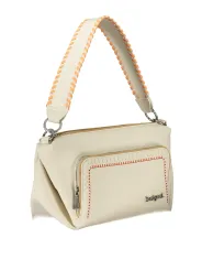 "Desigual Einzelstücke & Seltenheiten im Sale | Desigual Elegance: Creme-Orange Handtasche mit Vielseitigkeit online kaufen"|Planet-Deluxe
