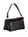"Desigual Einzelstücke & Seltenheiten im Sale | Desigual Style Handtasche Schwarz Pink Gelb online kaufen"|Planet-Deluxe