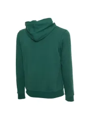 Grüner Kapuzenpullover mit langen Ärmeln