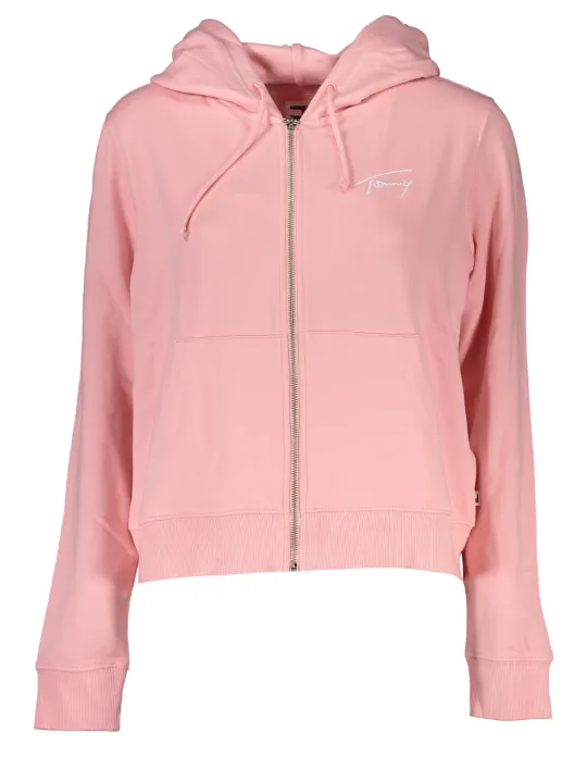"Tommy Hilfiger Startseite im Sale | TOMMY HILFIGER ROSA REISSVERSCHLUSS-SWEATSHIRT FÜR DAMEN online kaufen"|Planet-Deluxe