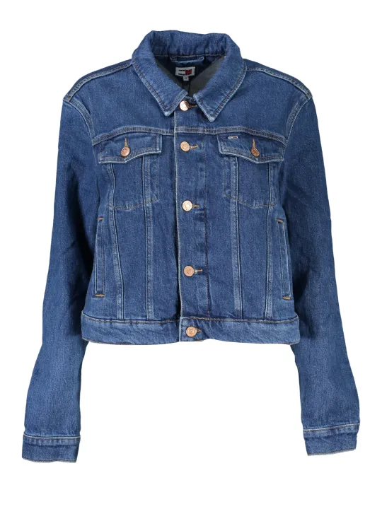 "Tommy Hilfiger Jacken im Sale | Tommy Hilfiger Nachhaltige Cropped Jeansjacke online kaufen"|Planet-Deluxe