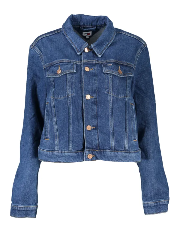 "Tommy Hilfiger Jacken im Sale | Tommy Hilfiger Nachhaltige Cropped Jeansjacke online kaufen"|Planet-Deluxe