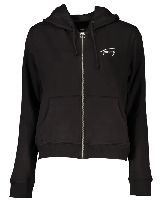 "Tommy Hilfiger Startseite im Sale | TOMMY HILFIGER DAMEN-SWEATSHIRT MIT SCHWARZEM ZIP online kaufen"|Planet-Deluxe