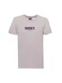 Rosa Husky T-Shirt mit Aufschrift