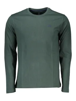 LA MARTINA Grüne Eleganz Longsleeve T-Shirt 