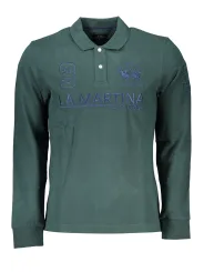 "LA MARTINA Startseite im Sale | LA MARTINA GRÜNES LANGARM-POLOSHIRT FÜR HERREN online kaufen"|Planet-Deluxe