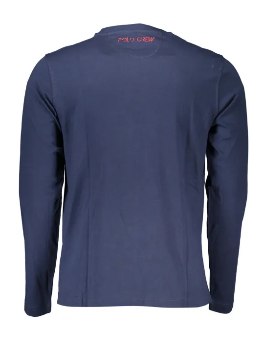 "LA MARTINA Startseite im Sale | LA MARTINA LANGARM-T-SHIRT FÜR HERREN BLAU online kaufen"|Planet-Deluxe