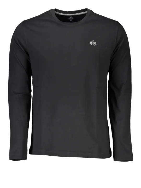 "LA MARTINA T-Shirts im Sale | La Martina Schwarz Langarmshirt online kaufen"|Planet-Deluxe
