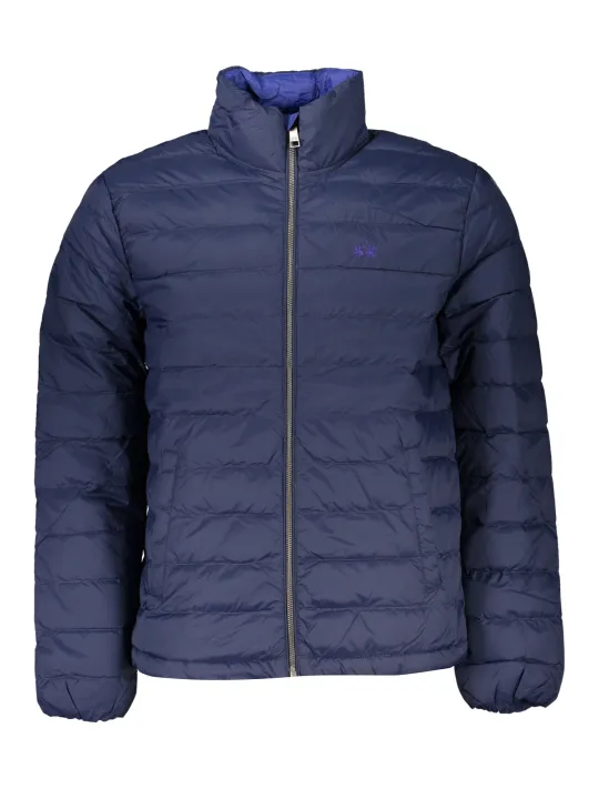 "LA MARTINA Jacken im Sale | La Martina Navy Quilted Herrenjacke Mit Stickerei online kaufen"|Planet-Deluxe