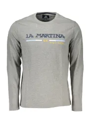 "LA MARTINA Startseite im Sale | LA MARTINA HERREN-LANGARM-T-SHIRT GRAU online kaufen"|Planet-Deluxe
