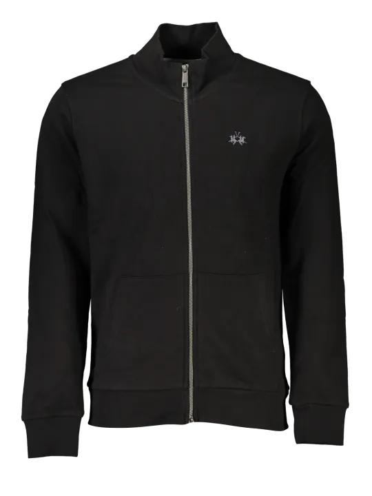 "LA MARTINA Sweatshirts im Sale | LA MARTINA HERREN-SWEATSHIRT MIT SCHWARZEM ZIP online kaufen"|Planet-Deluxe