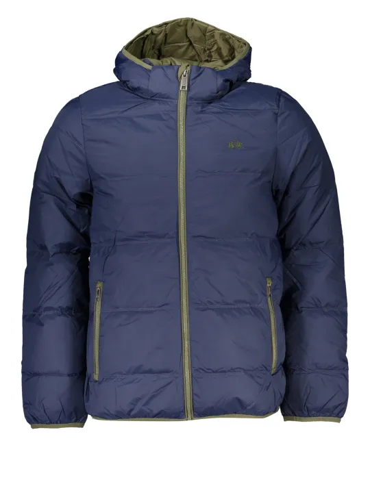 "LA MARTINA Jacken im Sale | Winterjacke LA MARTINA Navy-Oliv mit Kapuze und Isolierung online kaufen"|Planet-Deluxe