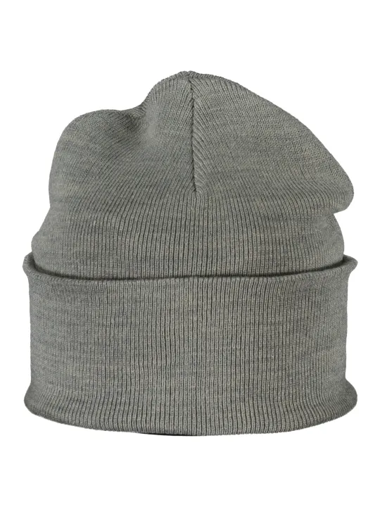"LA MARTINA Caps & Mützen im Sale | LA MARTINA Graue Beanie mit Stickerei online kaufen"|Planet-Deluxe