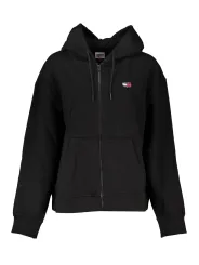 "Tommy Hilfiger Startseite im Sale | TOMMY HILFIGER SCHWARZES ZIP-SWEATSHIRT FÜR DAMEN online kaufen"|Planet-Deluxe