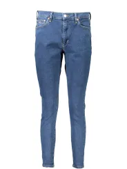 "Tommy Hilfiger Jeans im Sale | Tommy Hilfiger Sylvia Super Skinny Jeans DW0DW14793_BL1A5 – Hochtaillierte Denim mit Stickereien und ikonischem Logo, Perfekt  online kaufen"|Planet-Deluxe