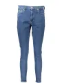 "Tommy Hilfiger Jeans im Sale | Tommy Hilfiger Sylvia Super Skinny Jeans DW0DW14793_BL1A5 – Hochtaillierte Denim mit Stickereien und ikonischem Logo, Perfekt  online kaufen"|Planet-Deluxe