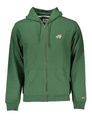 "Tommy Hilfiger Startseite im Sale | TOMMY HILFIGER HERREN-SWEATSHIRT MIT GRÜNEM ZIP online kaufen"|Planet-Deluxe