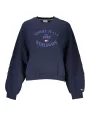 "Tommy Hilfiger Sweatshirts im Sale | Tommy Hilfiger DW0DW16137_BLC87 Damen Sweatshirt – Lässiger Langarm-Style mit Ikonischem Druck, Gebürsteter Innenseite & Run online kaufen"|Planet-Deluxe