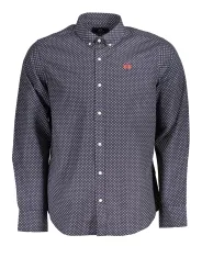 "LA MARTINA Hemden im Sale | La Martina Navy Polka Dot Langarmhemd online kaufen"|Planet-Deluxe