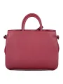 Elegante Coccinelle Handtasche in Beerenfarbe aus Leder