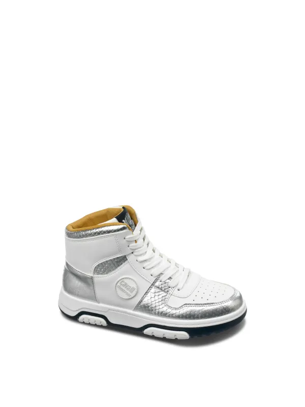 Weiße Cavalli Class High-Top Sneaker Weiße Cavalli Class High-Top Sneaker