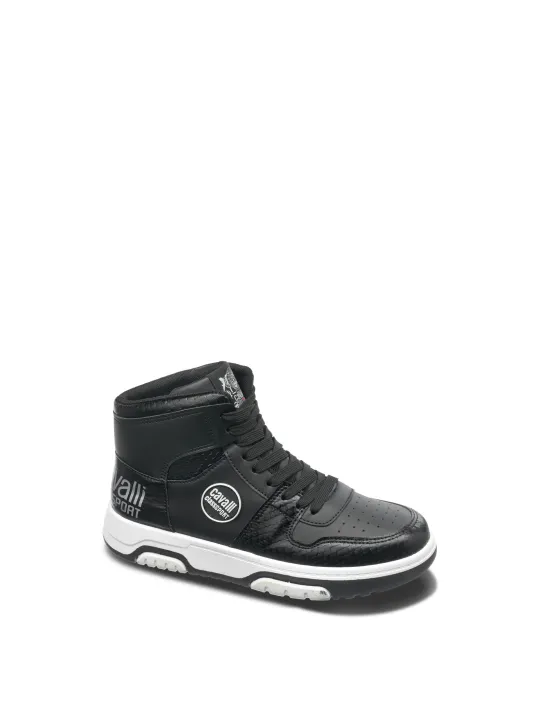 Schwarze Cavalli Class Herren Sneaker