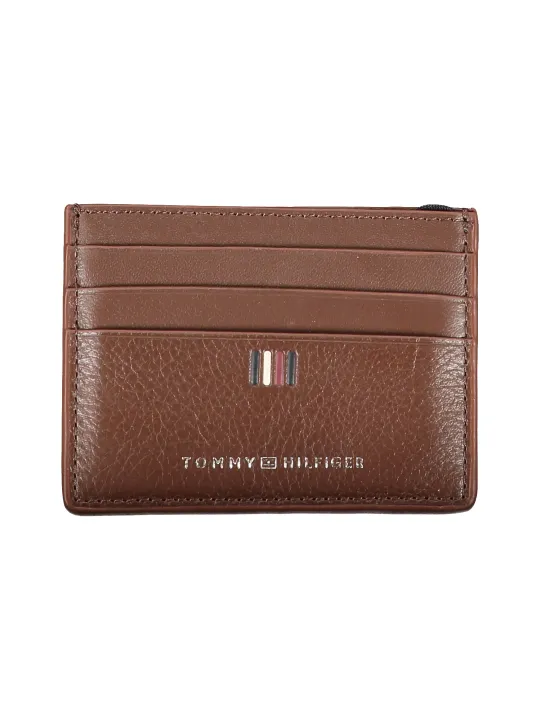 "Tommy Hilfiger Brieftaschen im Sale | Tommy Hilfiger Kartenhalter Braun Eleganz online kaufen"|Planet-Deluxe