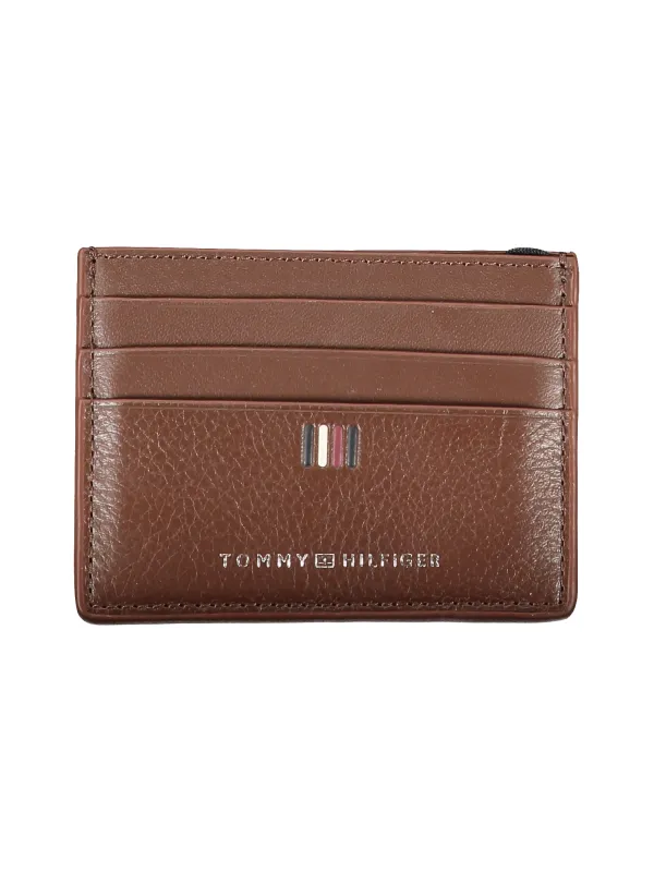 "Tommy Hilfiger Brieftaschen im Sale | Tommy Hilfiger Kartenhalter Braun Eleganz online kaufen"|Planet-Deluxe