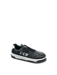 Schwarze Cavalli Class Tennisschuhe