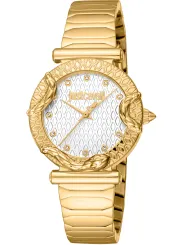 Goldene Just Cavalli Damenuhr Gelb