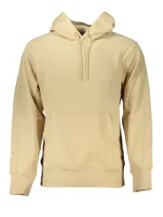 "Calvin Klein Sweatshirts im Sale | Calvin Klein Beige Hoodie Regenerative Baumwolle online kaufen"|Planet-Deluxe