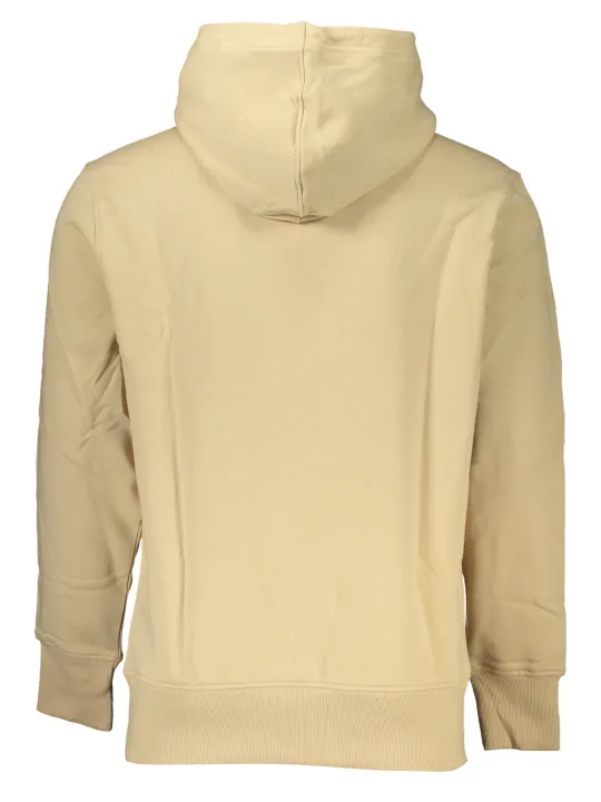 "Calvin Klein Sweatshirts im Sale | Calvin Klein Beige Hoodie Regenerative Baumwolle online kaufen"|Planet-Deluxe