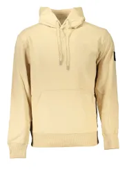 "Calvin Klein Sweatshirts im Sale | Calvin Klein Beige Hoodie Eleganz online kaufen"|Planet-Deluxe