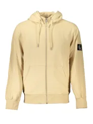 "Calvin Klein Startseite im Sale | CALVIN KLEIN BEIGES REISSVERSCHLUSS-SWEATSHIRT FÜR HERREN online kaufen"|Planet-Deluxe